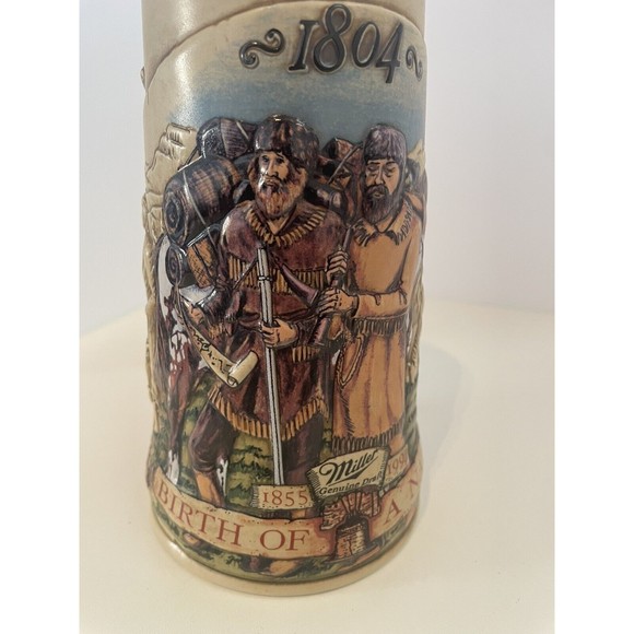 Miller Genuine Draft Birth of a Nation 1804 Fourth‎ In A Series Beer Stein Mug - Picture 8 of 15